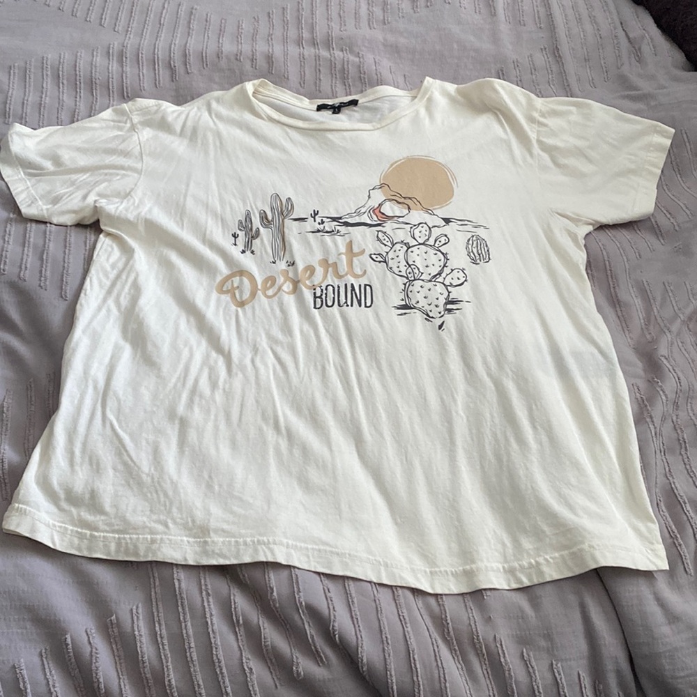 7 For Mankind Graphic T-Shirt | Size L